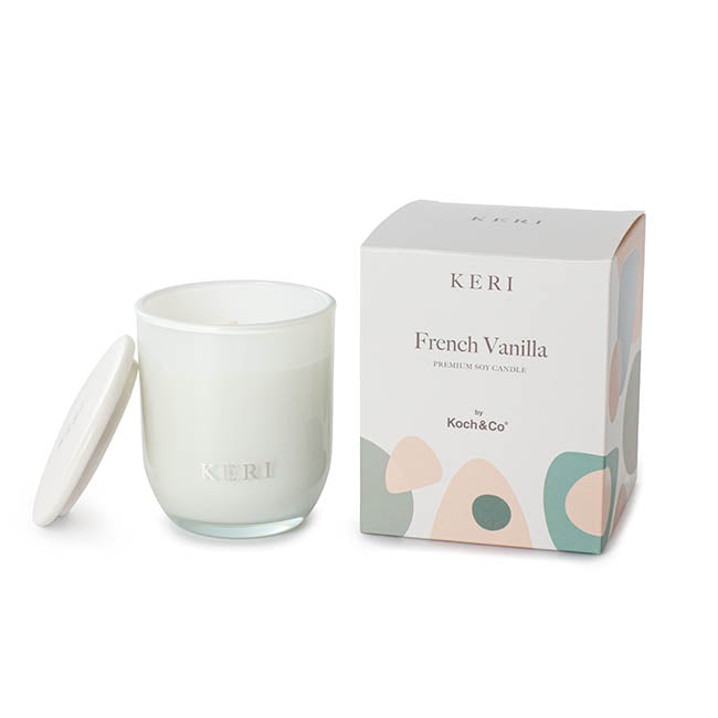 Luxury Keri Soy Candle | French Vanilla