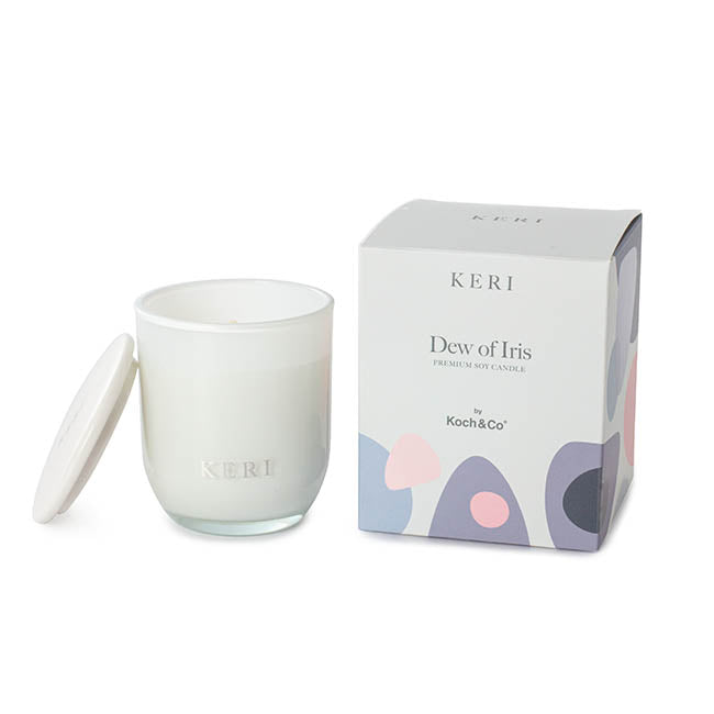 Luxury Keri Soy Candle - Dew of Iris